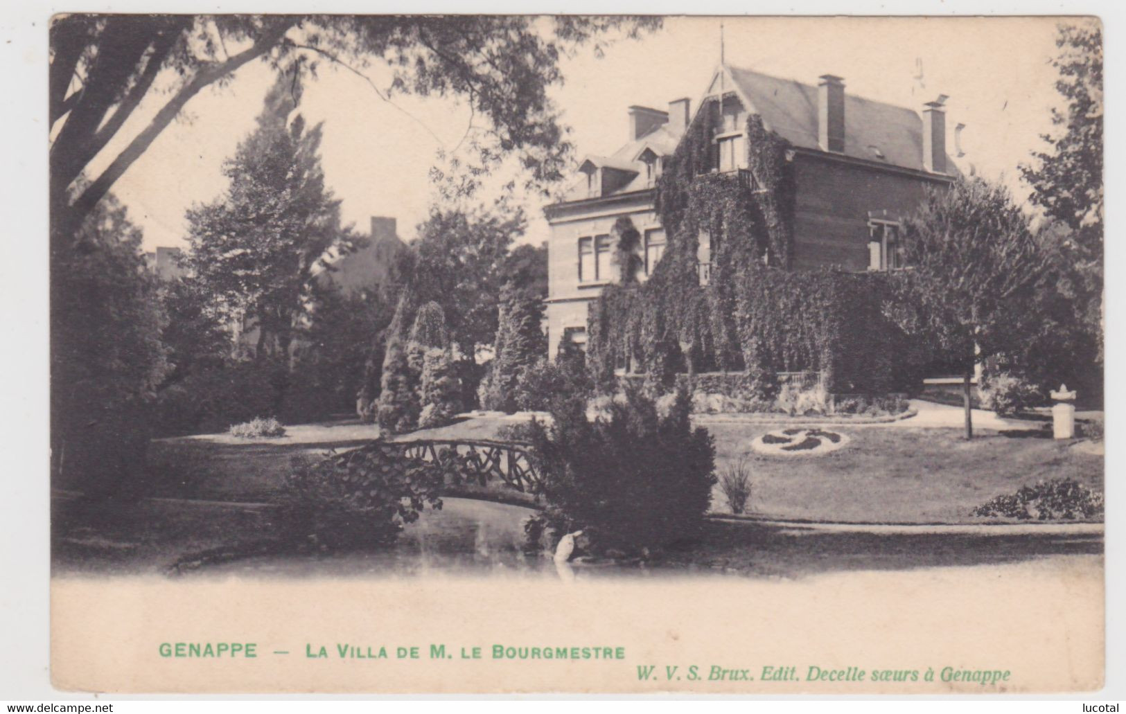 Genappe - La Villa Du Bourgmestre - 1909 - Editeur WVS / Decelle Soeurs Genappe - Genappe