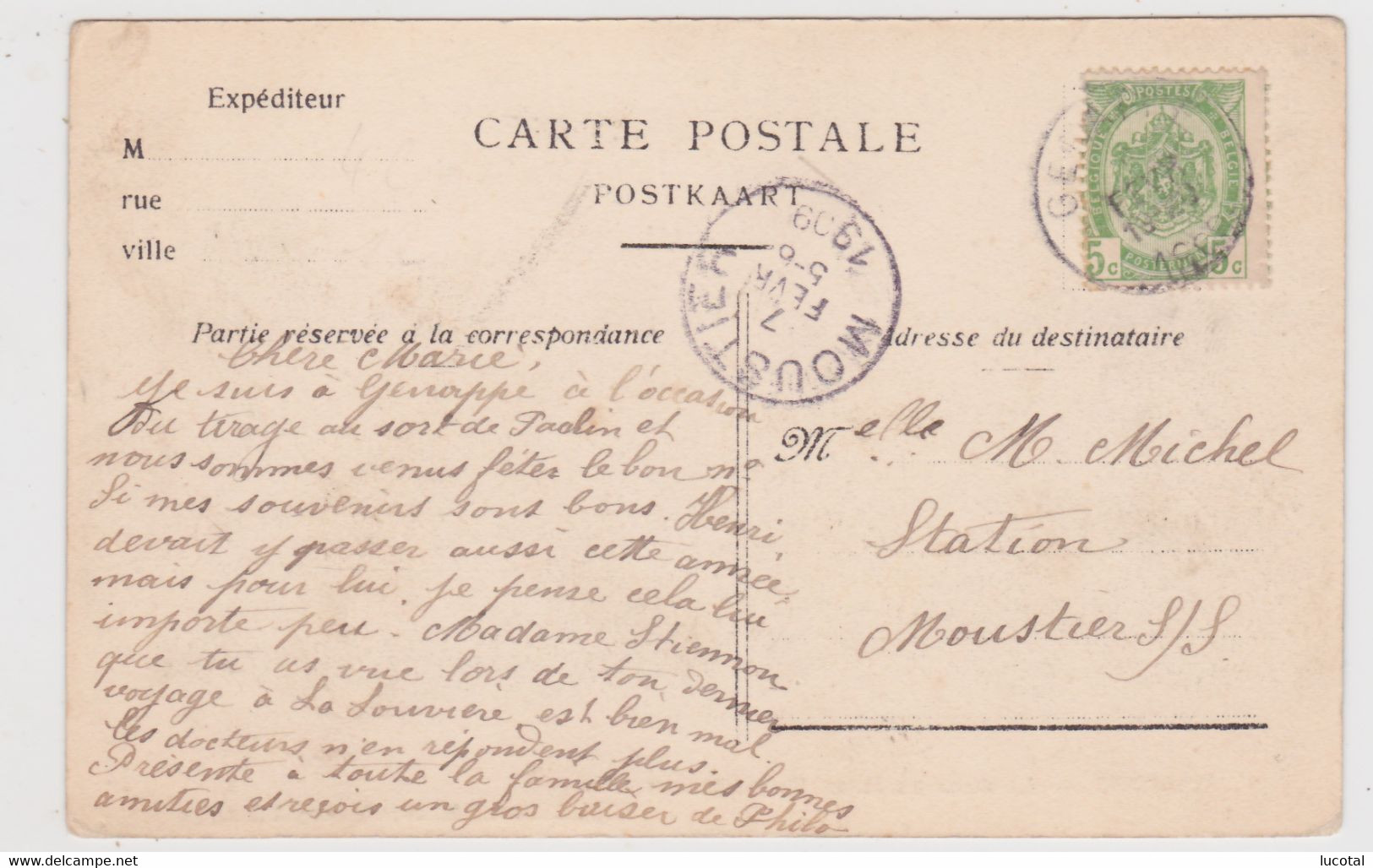 Genappe - La Villa Du Bourgmestre - 1909 - Editeur WVS / Decelle Soeurs Genappe - Genappe