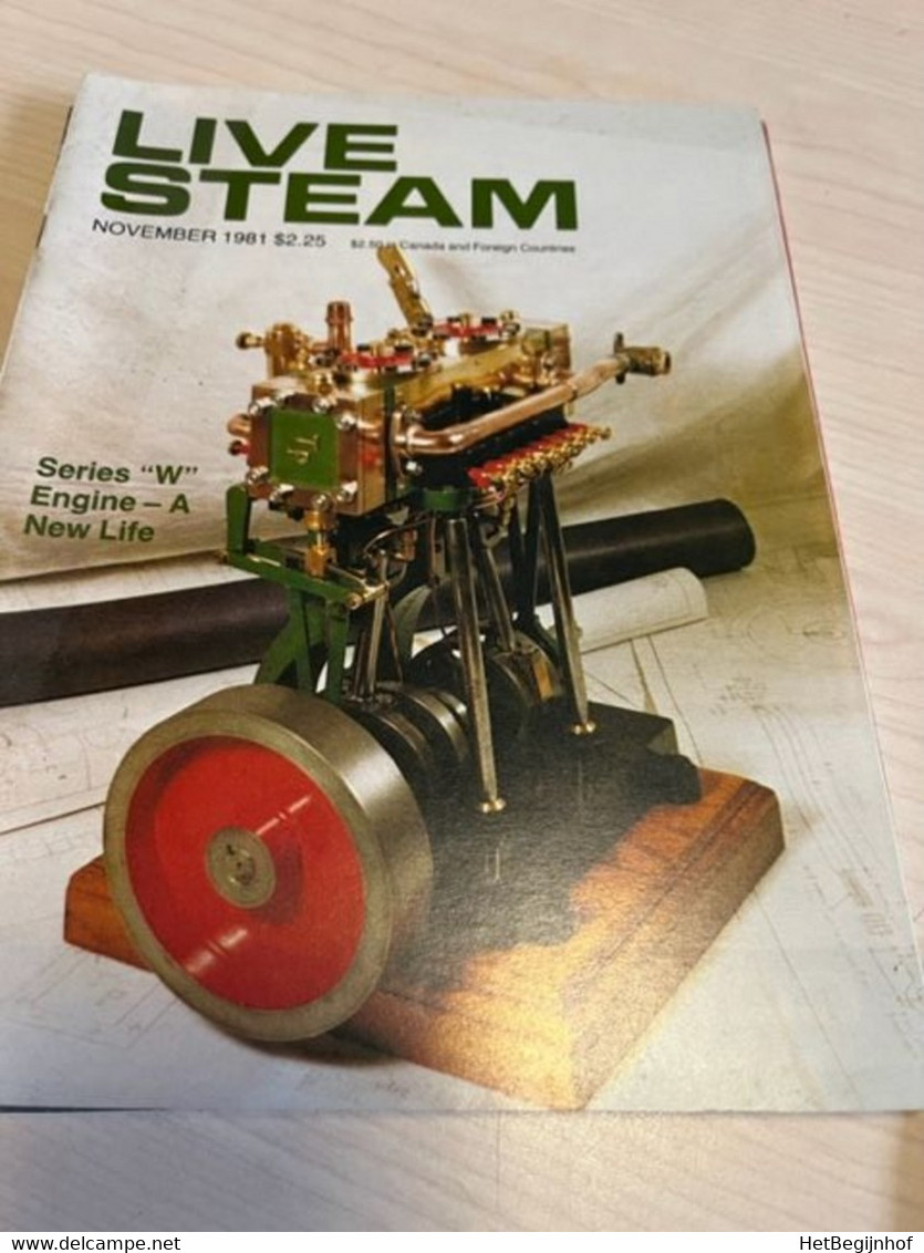 Live Steam November 1981 - Hobby En Creativiteit