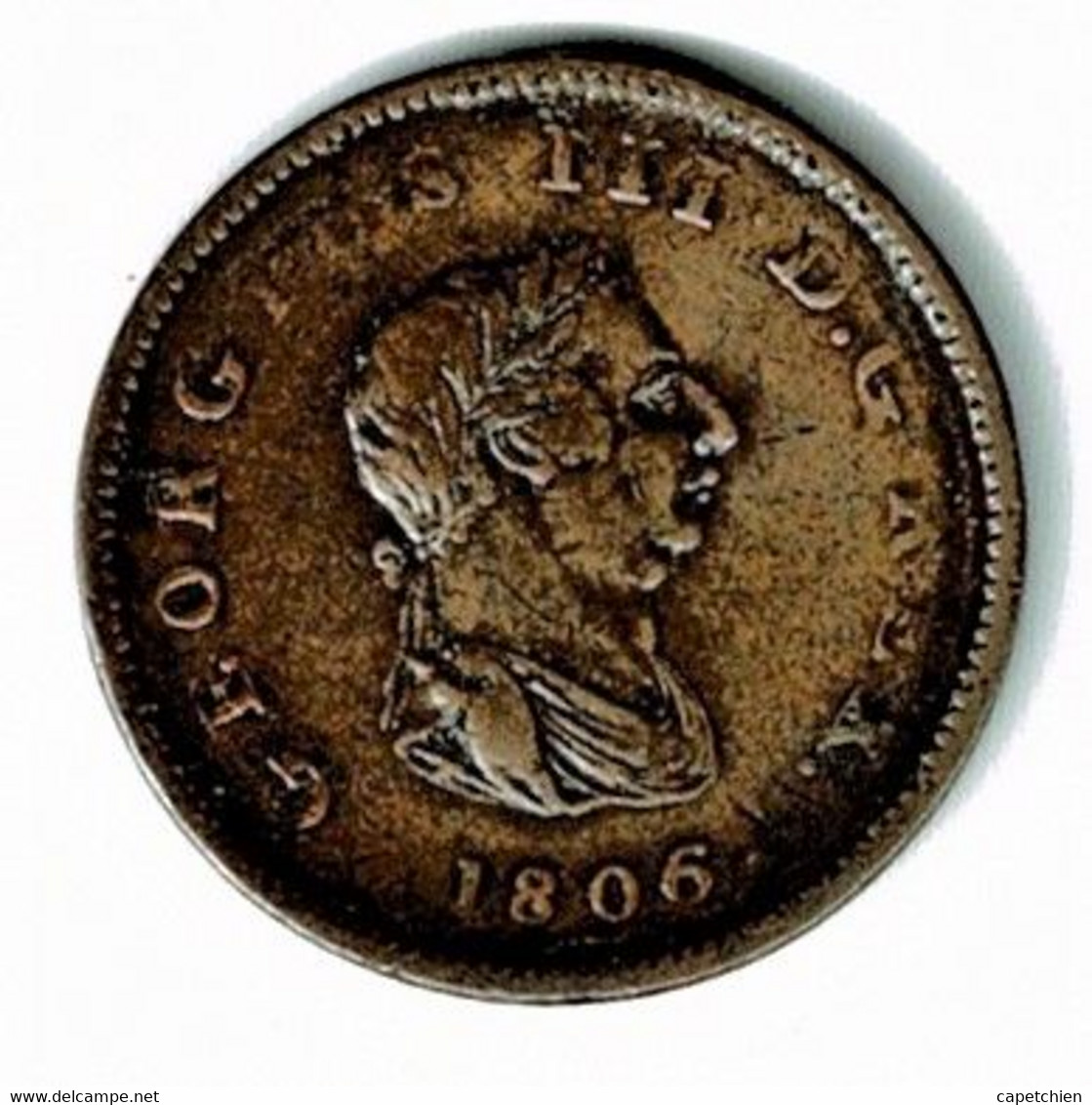 GRANDE BRETAGNE / ONE PENNY / GEORGES III / 1806/ ETAT SUPERBE / Très Belle Patine Impossible à Voir Avec Le Scan ! - Other & Unclassified