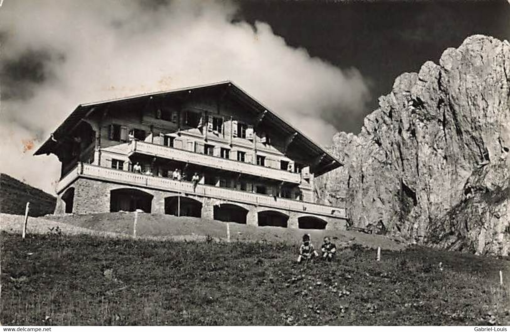 Chalet Du Rgt De Fribourg Obersattel / Bellegarde Jaun Régiment - Bellegarde