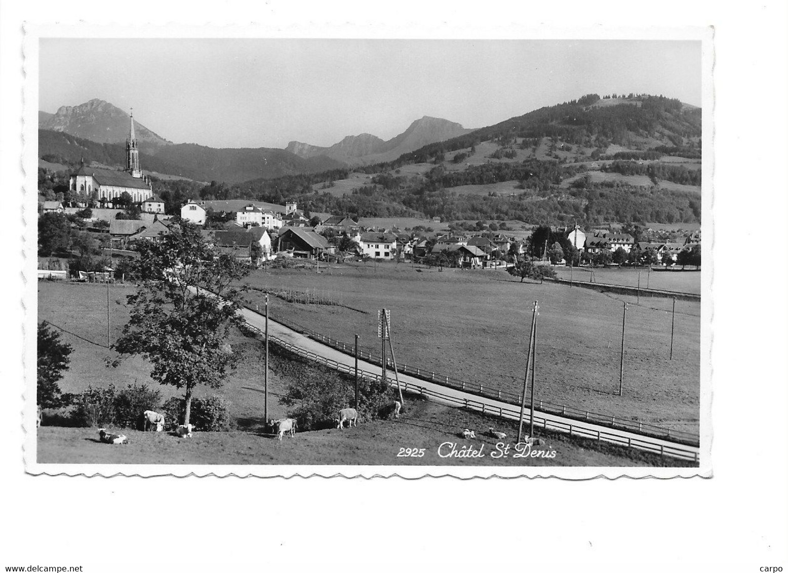 Châtel Saint-Denis. - Châtel-Saint-Denis