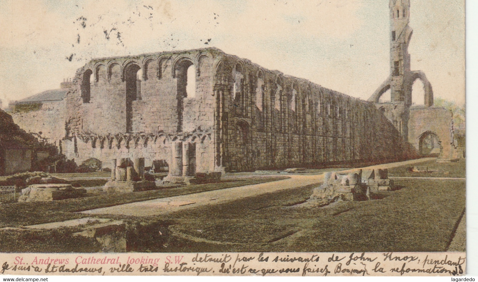 ST ANDREWS CATHEDRAL LOOKING - Fife