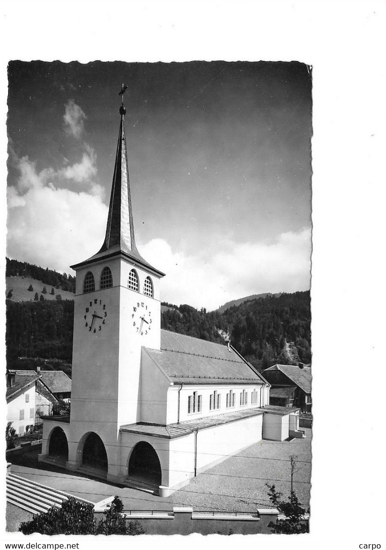 Grandvillard, Nouvelle église. - Grandvillard