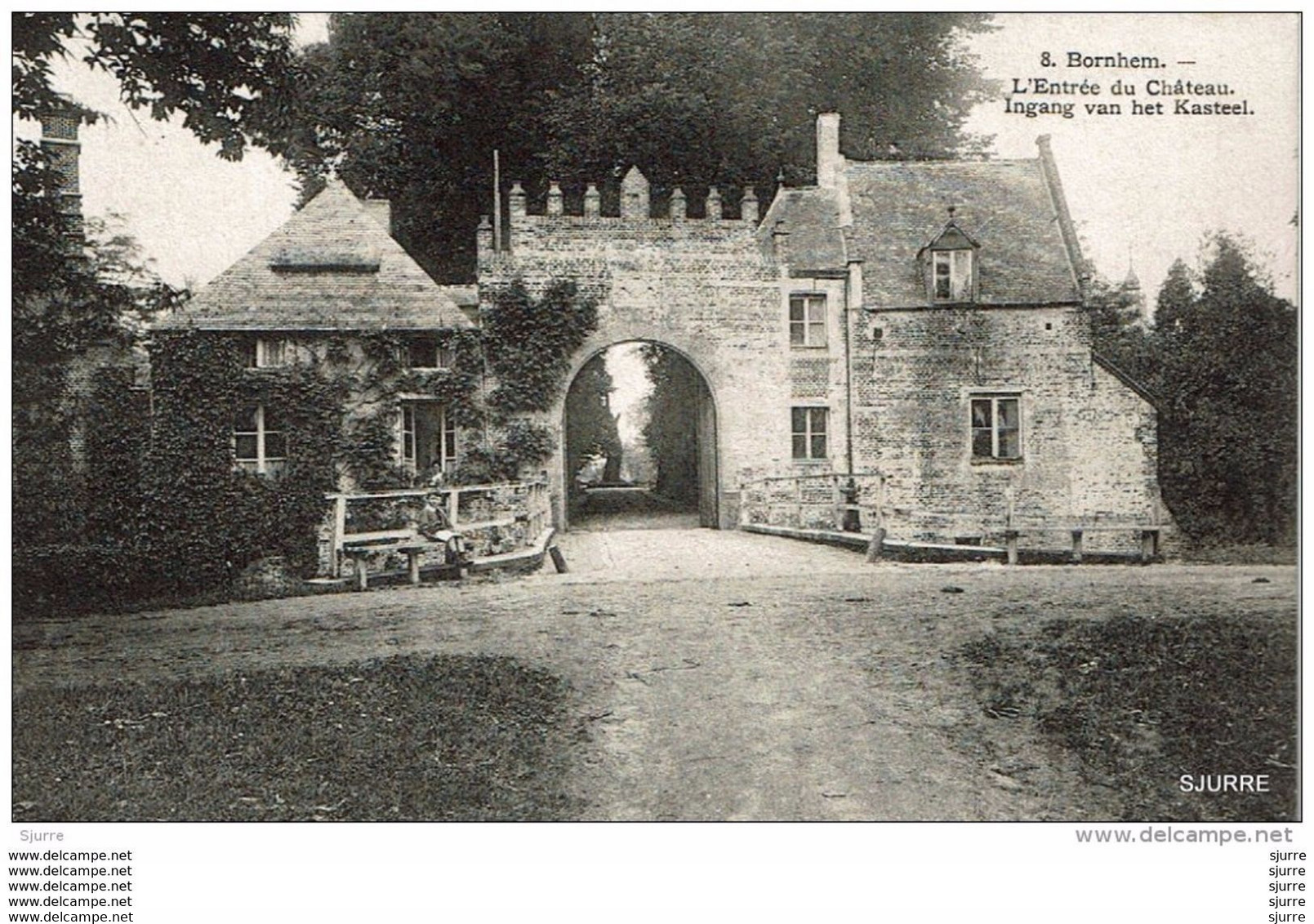 BORNEM - Kasteel Ingang - Château - L'entrée Du Château - Bornhem - Bornem