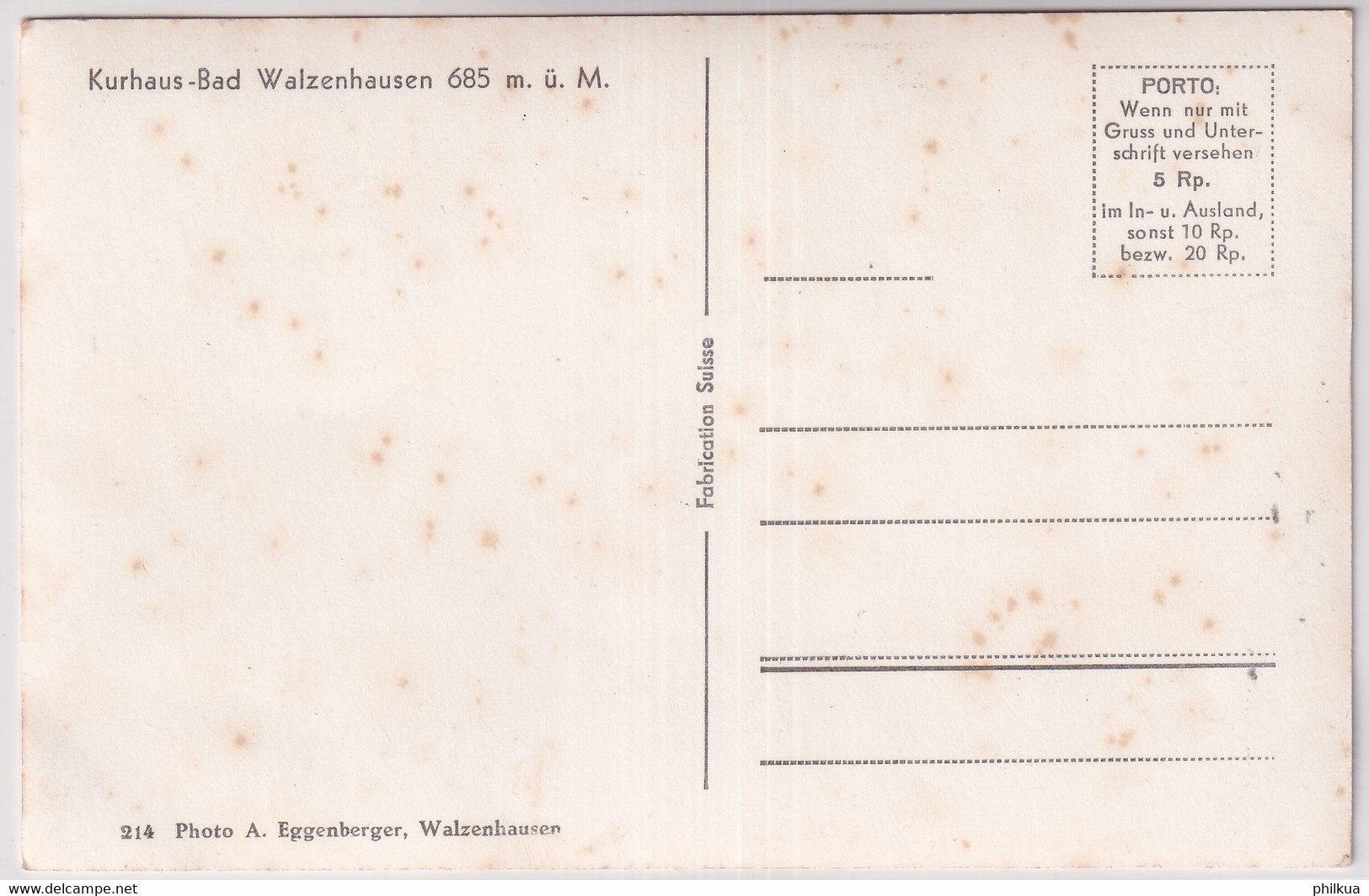 Kurhaus-Bad Walzenhausen - Walzenhausen