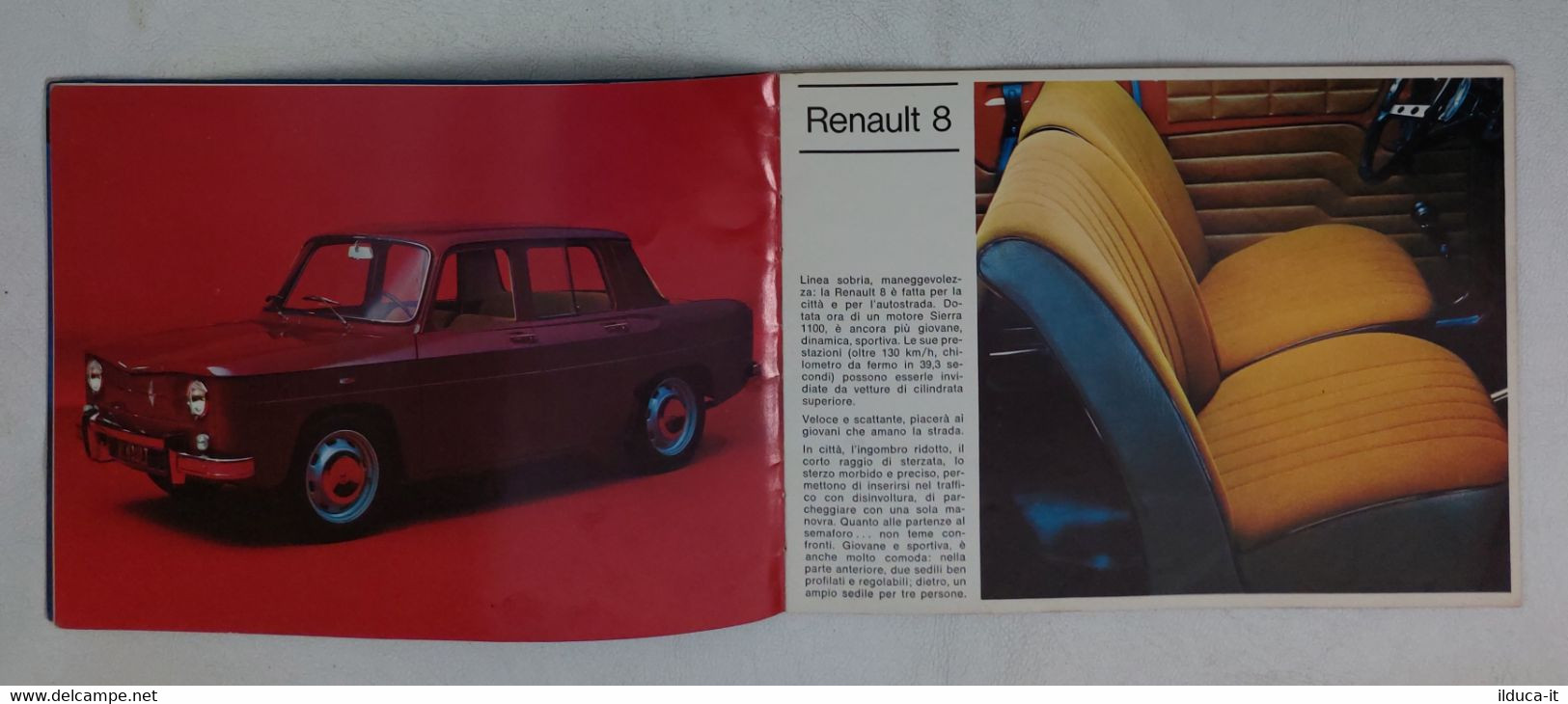 I112769 Brochure Pubblicitaria - Catalogo Renault 1968 - Voitures