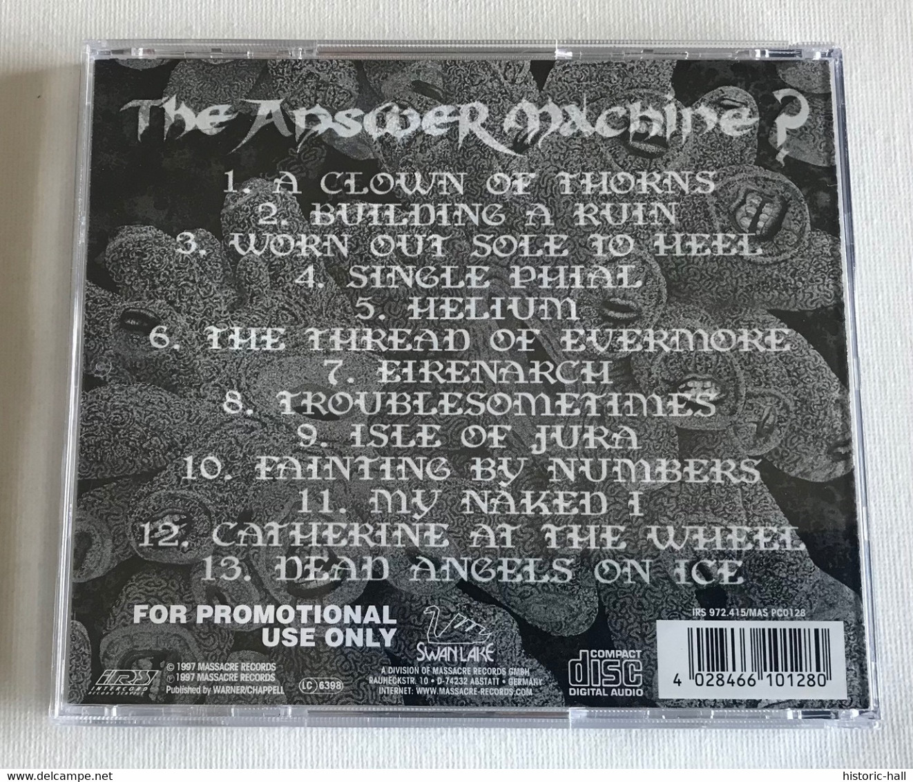 SKYCLAD - The Answer Machine ? - PROMO CD - 1997 - GERMAN Press - Hard Rock & Metal