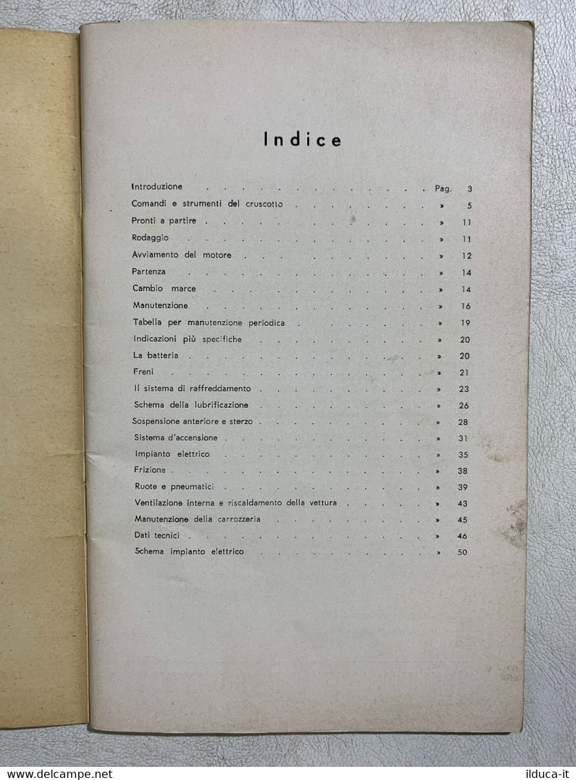 I112784 Manuale D'istruzioni - Ford La Nuova Anglia - 1963 - Voitures