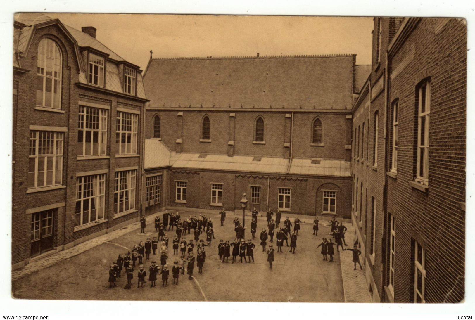 Zottegem - Grotenberge - Kostschool St Franciscus Van Assisië - Speelplaats - Uitg. Vandecandelaere-Veys (Nederbrakel) - Zottegem