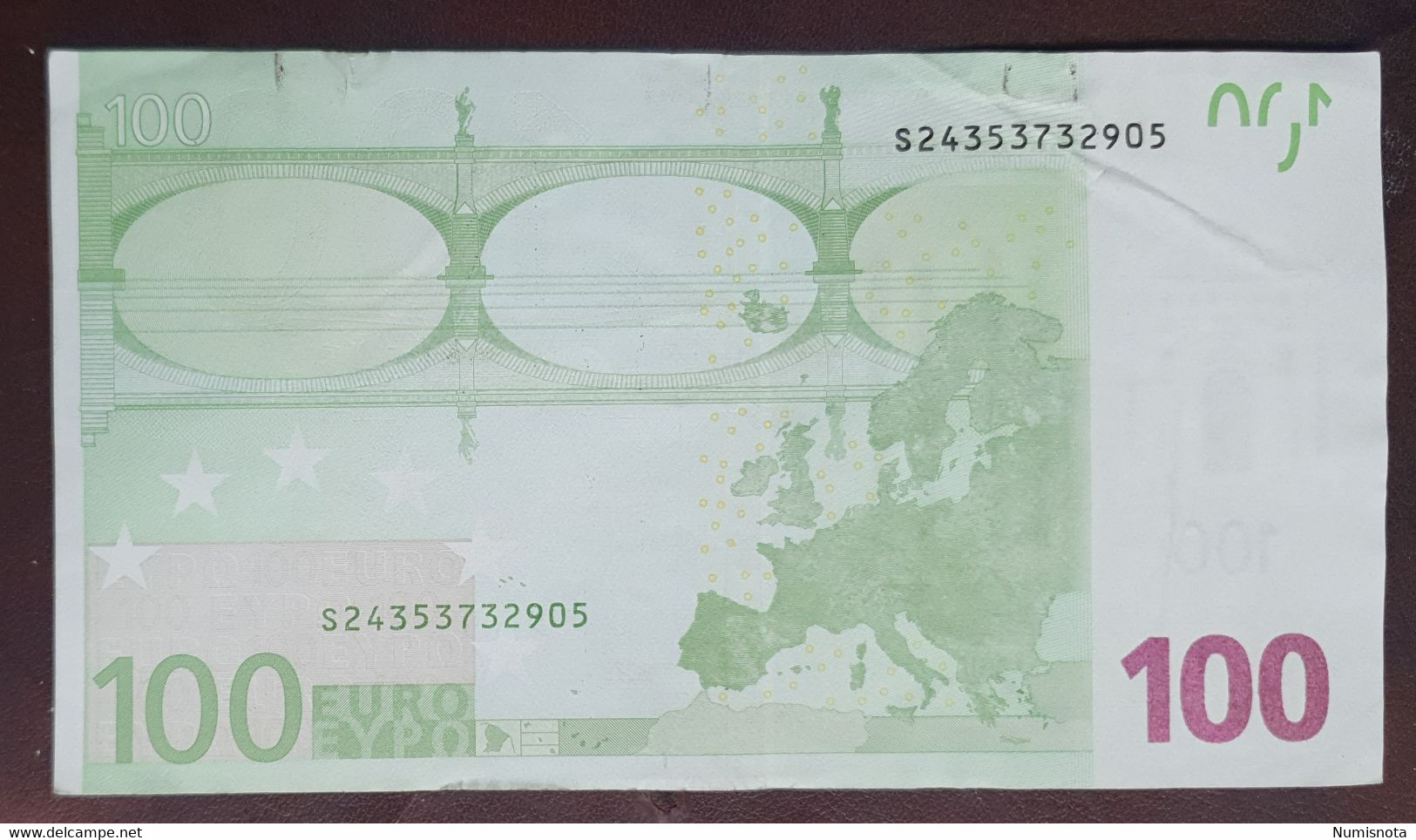 100 Euro 2002 J032 S Italy Trichet Circulated - 100 Euro