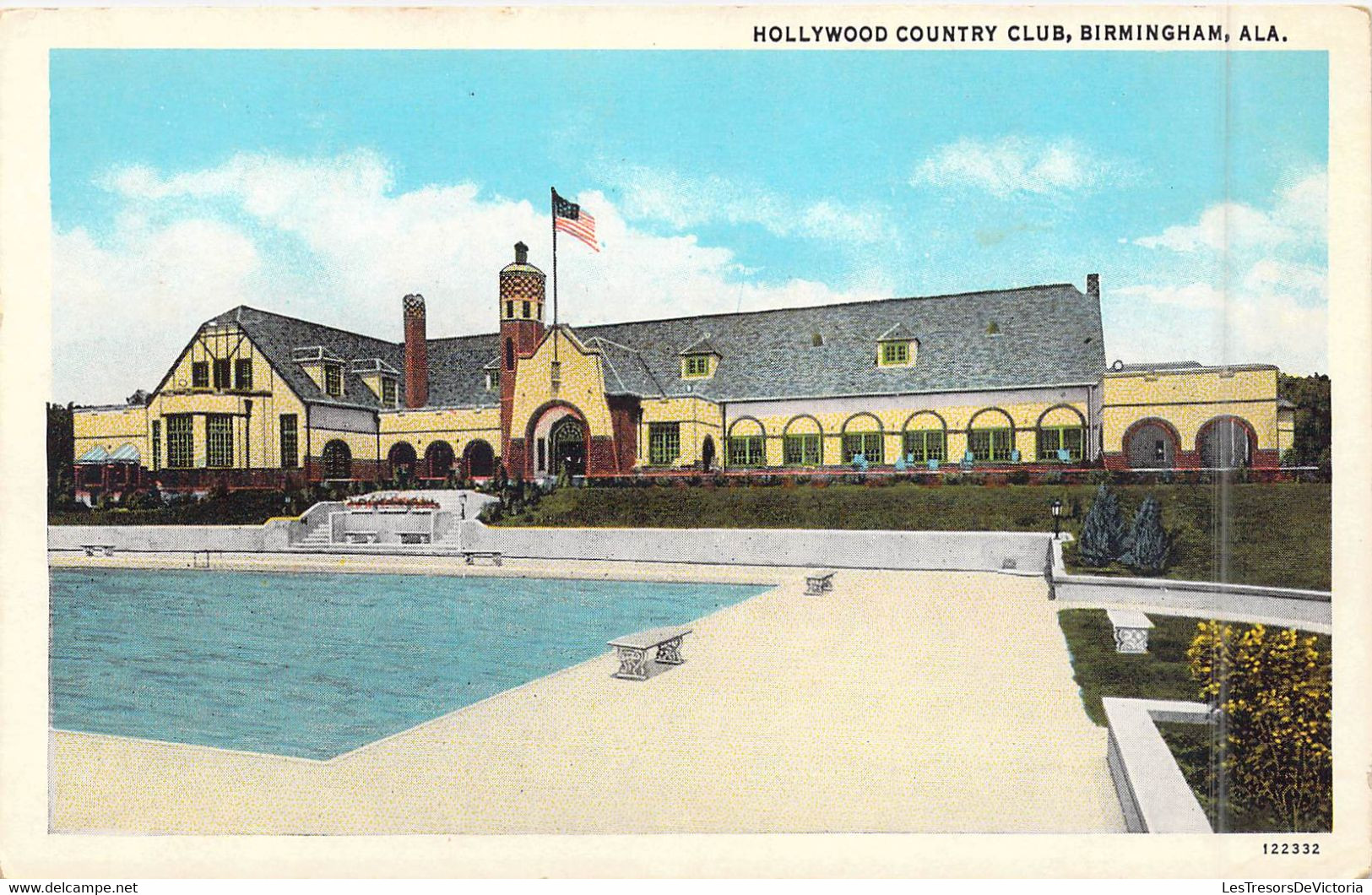 ETATS-UNIS - Alabama - Birmingham - Hollywood Country Club - Carte Postale Ancienne - Altri & Non Classificati