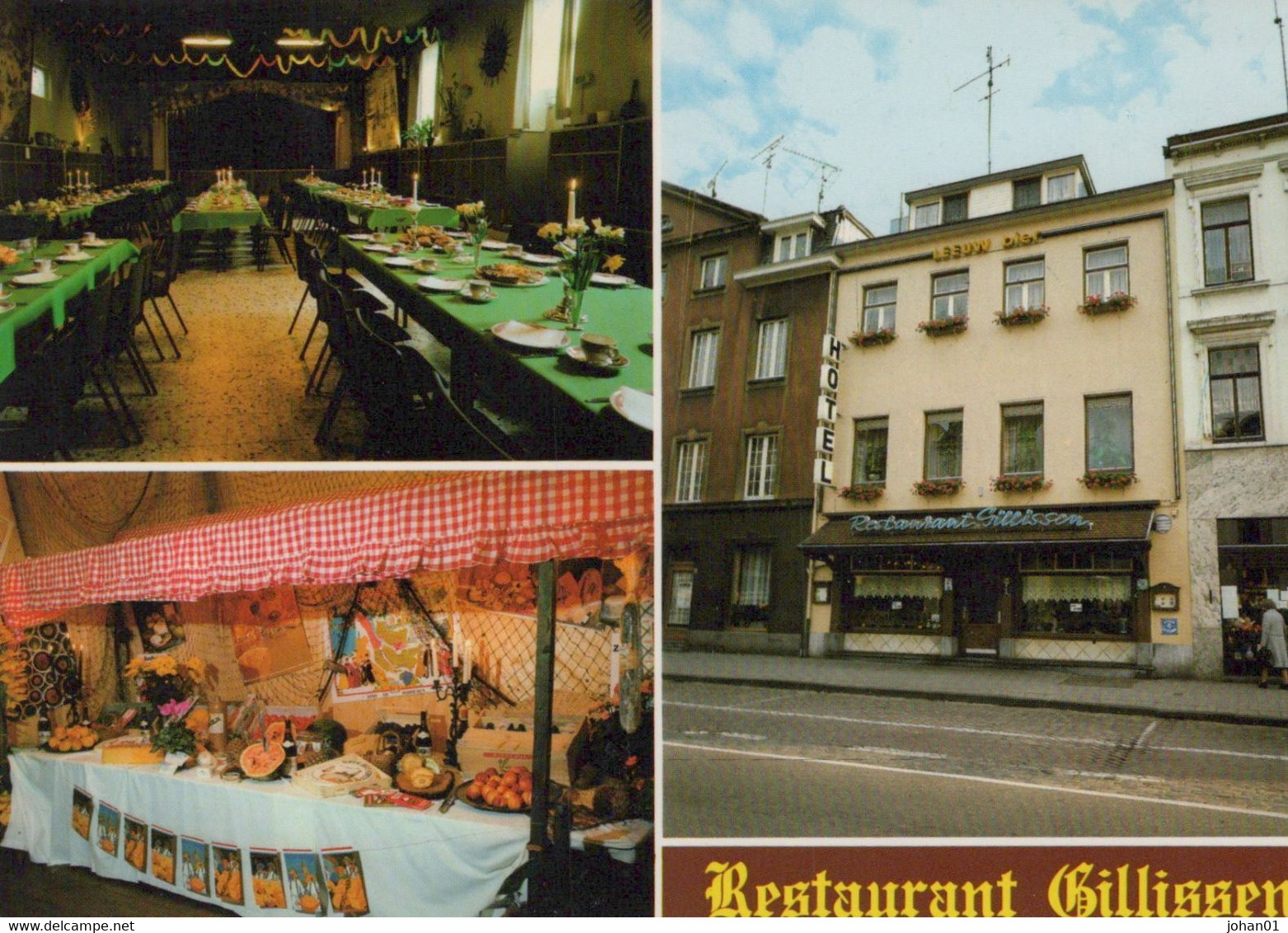 VAALS - Ca 1980 - 3 Ansichten Restaurant GILLISSEN - Vaals