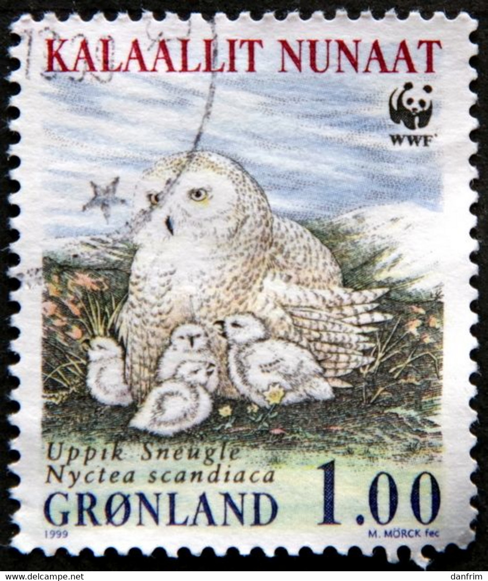 Greenland 1999   Snowy Owls  MiNr.331X    (o)  ( Lot  D 1508 ) - Oblitérés