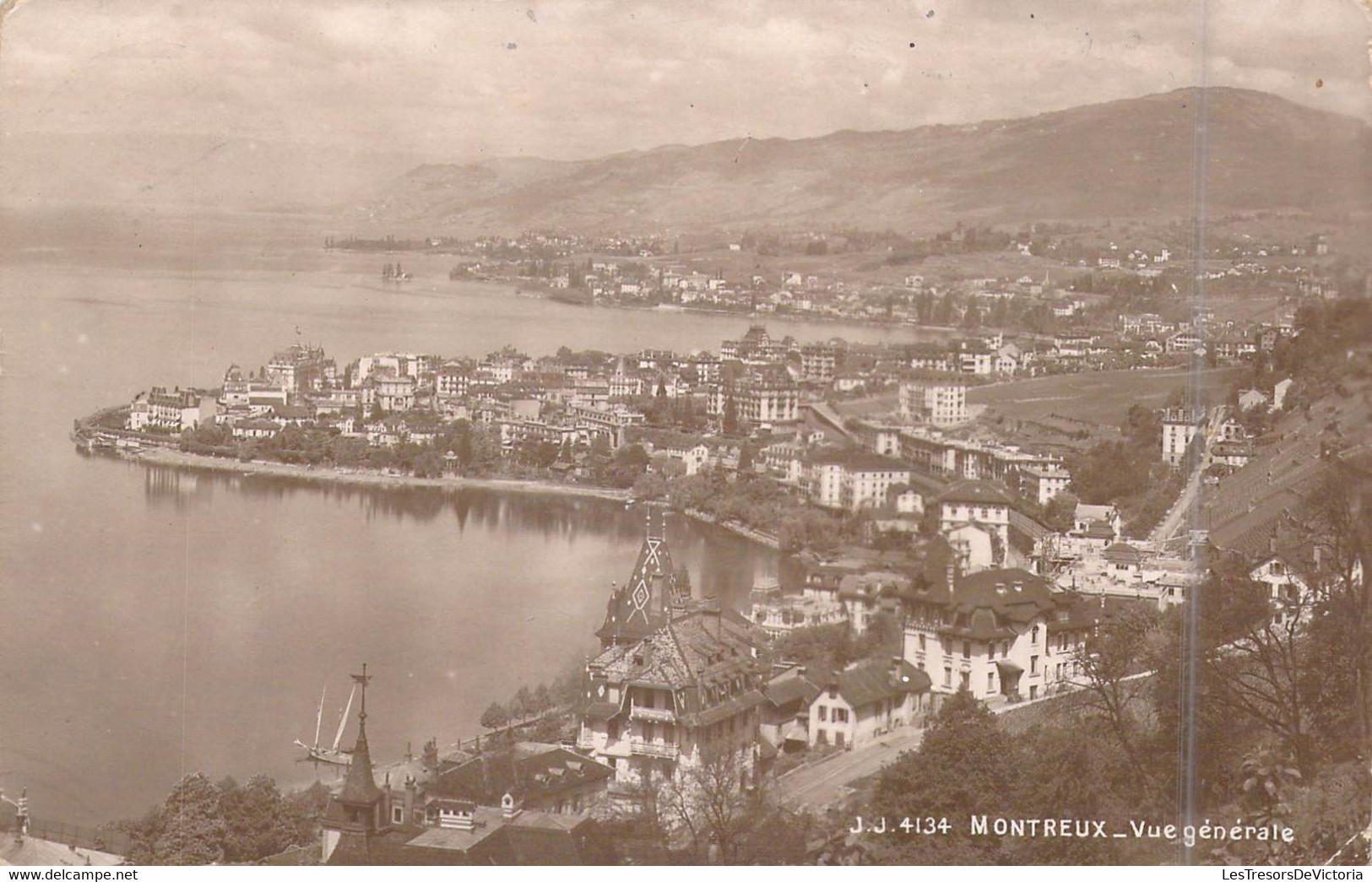 SUISSE - Montreux - Vue Générale - Carte Postale Ancienne - Mon