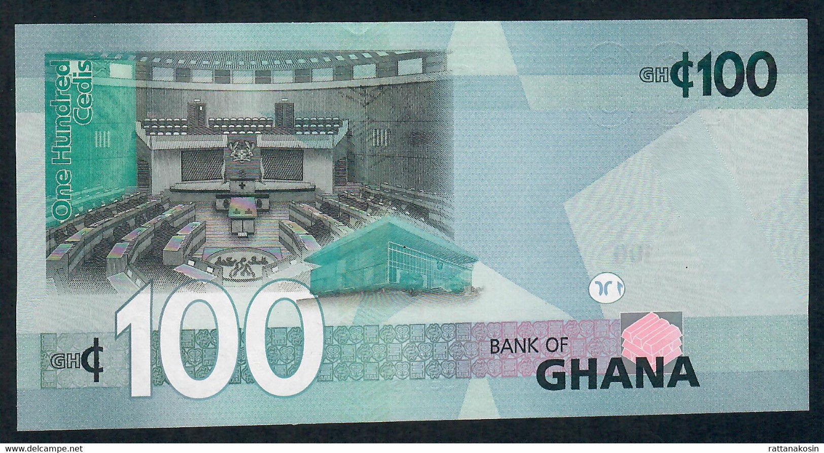 GHANA  NLP 100 CEDIS 2022  #AF     UNC. - Ghana