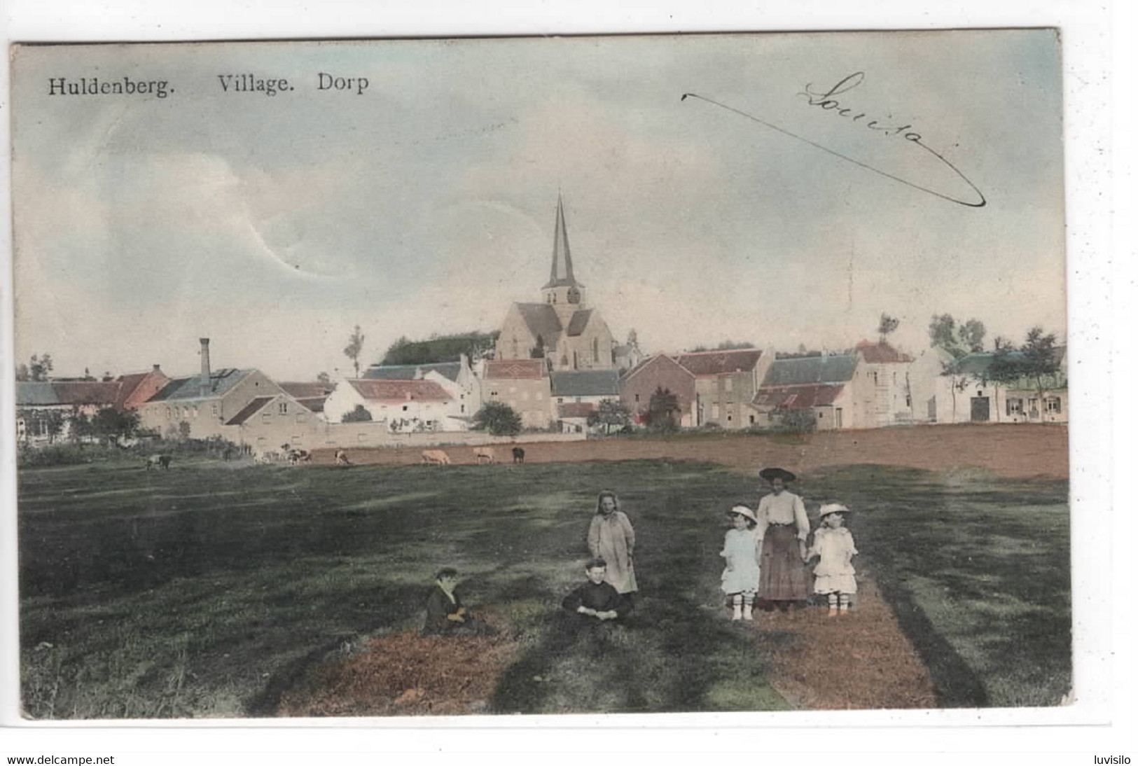 Huldenberg - Village - Dorp ( Gekleurd ) - Huldenberg