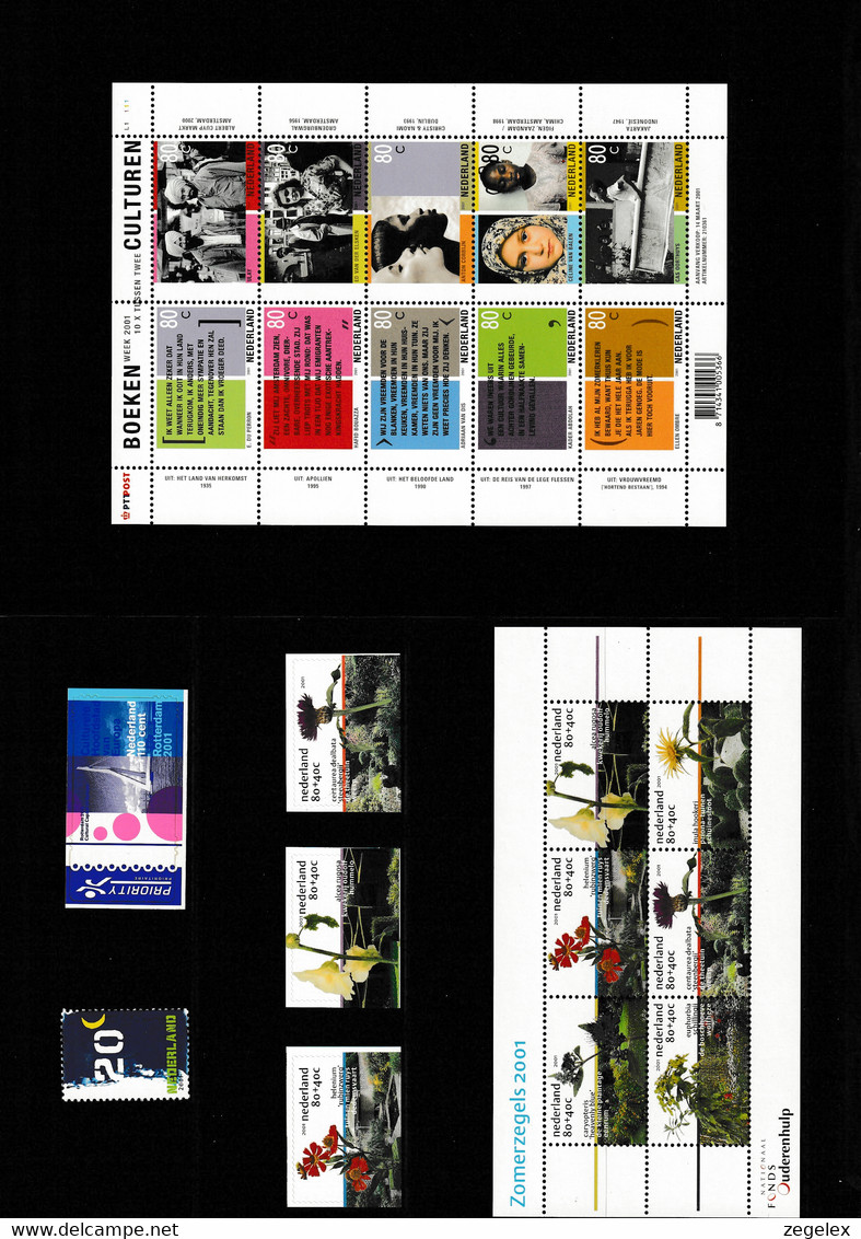 2001 Jaarcollectie PTT Post Postfris/MNH**, Official Yearpack. See Description - Full Years