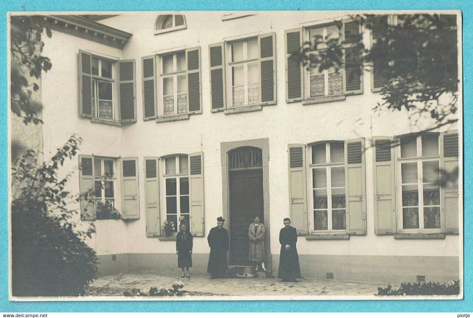 * Boortmeerbeek (Vlaams Brabant) * (Carte Photo - Fotokaart) Pastorij, Presbytère, Animée, Old, Rare, Priester - Boortmeerbeek