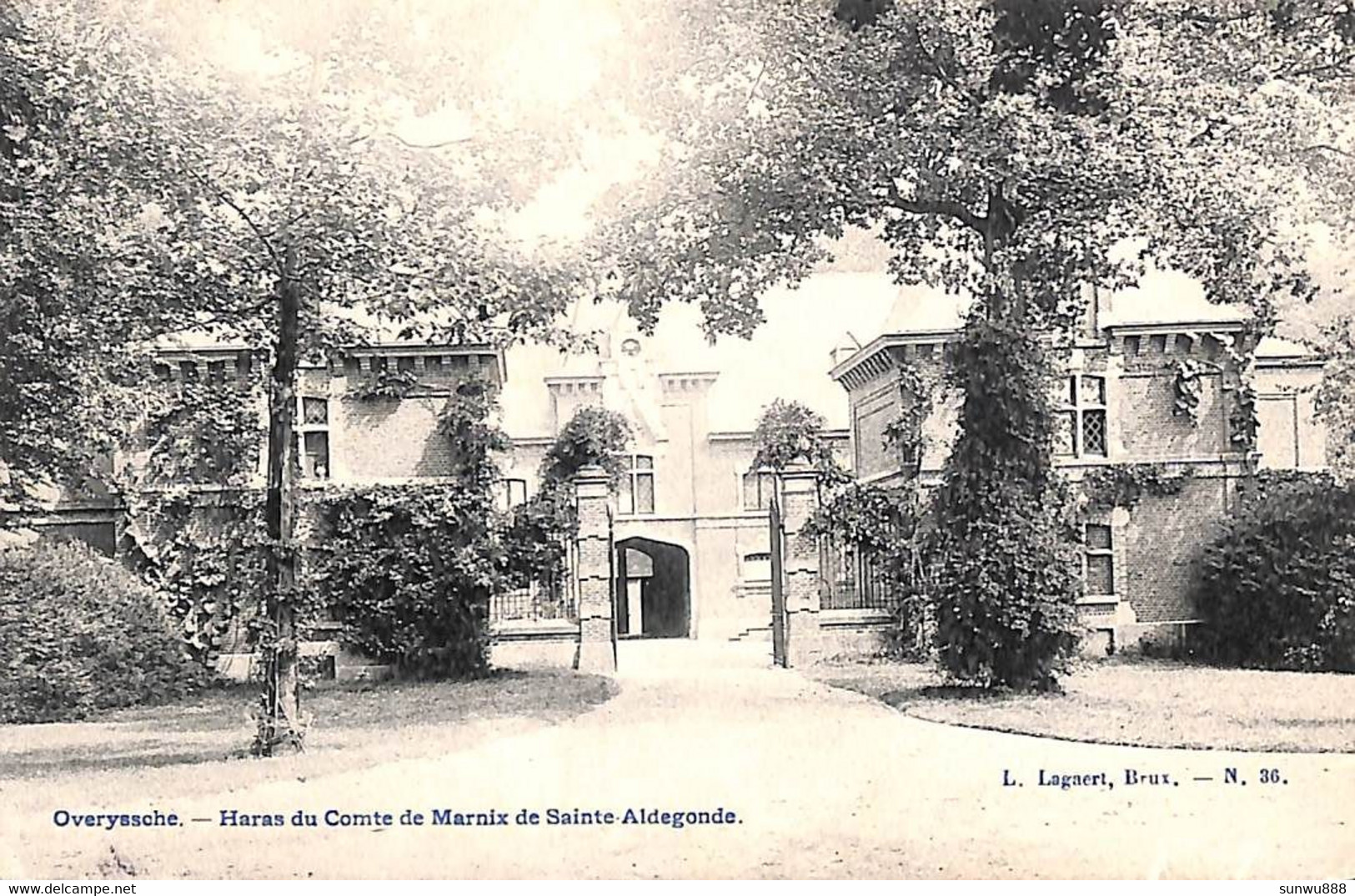 Overyssche Overijse - Haras Du Comte De Marnix De Sainte-Aldegonde (L Lagaert 1910) - Overijse