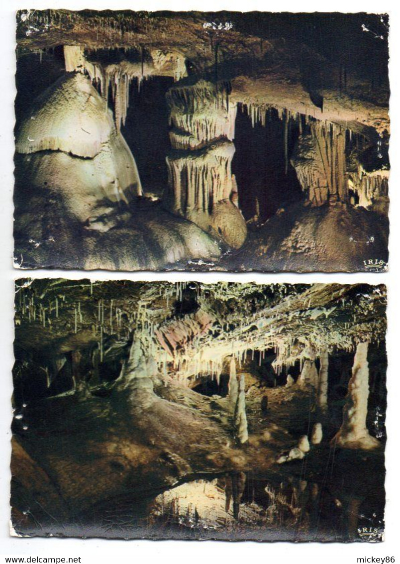 LACAVE-- Grotte--lot De 4 Cartes   ( Voir états ) - Lacave