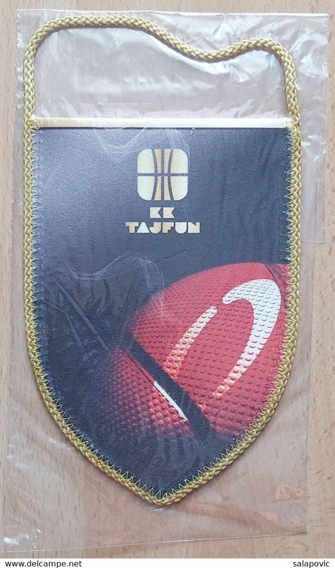 KK TAJFUN SENTJUR Slovenia Basketball Club  PENNANT, SPORTS FLAG ZS 5/8 - Uniformes, Recordatorios & Misc