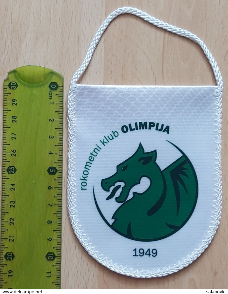 RK Olimpija Ljubljana Slovenia Handball Club  PENNANT, SPORTS FLAG ZS 5/9 - Handbal