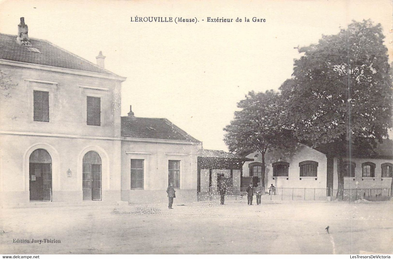 FRANCE - 55 - Lérouville - Extérieur De La Gare - Carte Postale Ancienne - Lerouville