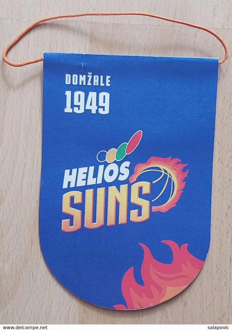 KK Helios Domžale Slovenia Basketball Club  PENNANT, SPORTS FLAG ZS 5/10 - Habillement, Souvenirs & Autres