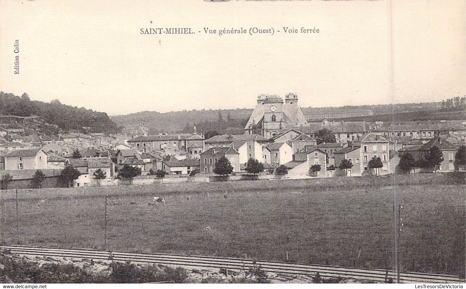 FRANCE - 55 - Saint-Mihiel - Vue Générale - Voie Ferrée - Carte Postale Ancienne - Saint Mihiel