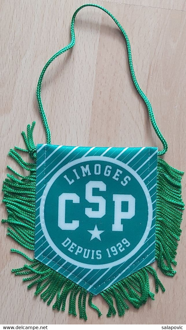 CSP LIMOGES France Basketball Club  PENNANT, SPORTS FLAG ZS 5/10 - Habillement, Souvenirs & Autres