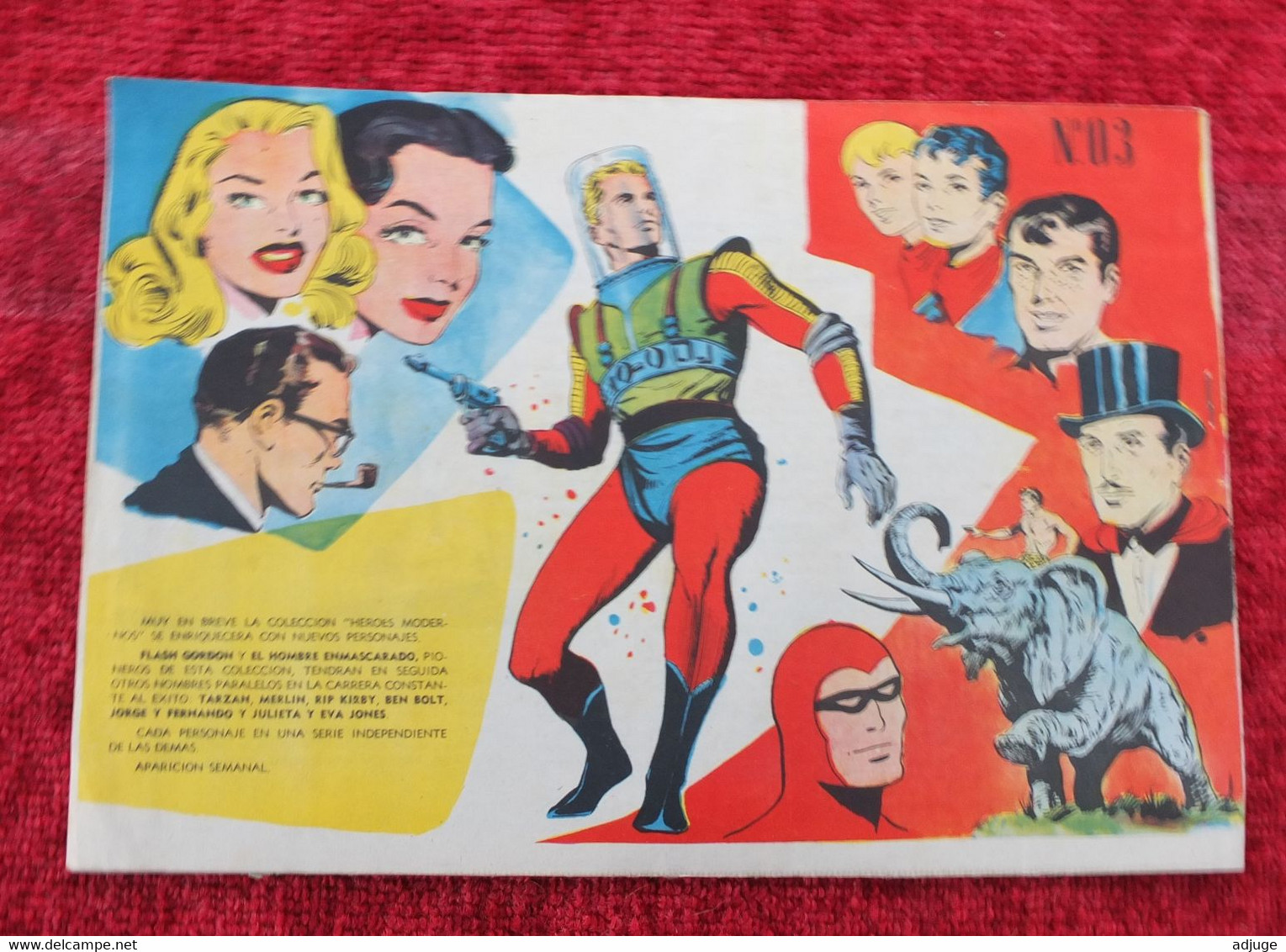 Cómic  /Flash Gordon y el Hombre enmascarado nº 3. - En poder de Vultán. Alex Raymond.*   TOP !!