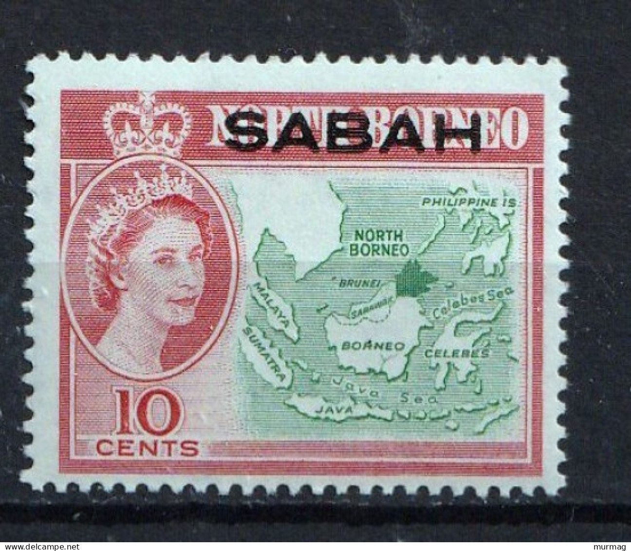 SABAH - Reine Elizabeth, Sujets Divers  - 1964-1965 - Tb De North Borneo Surchargés - MNH - Sabah