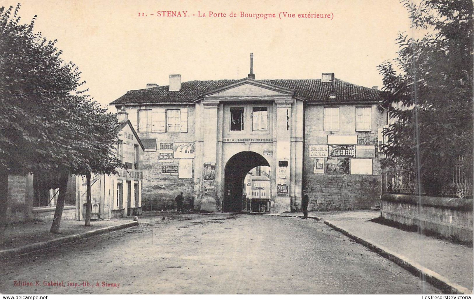 FRANCE - 55 - Stenay - La Porte De Bourgogne - Vue Extérieure  - Carte Postale Ancienne - Stenay