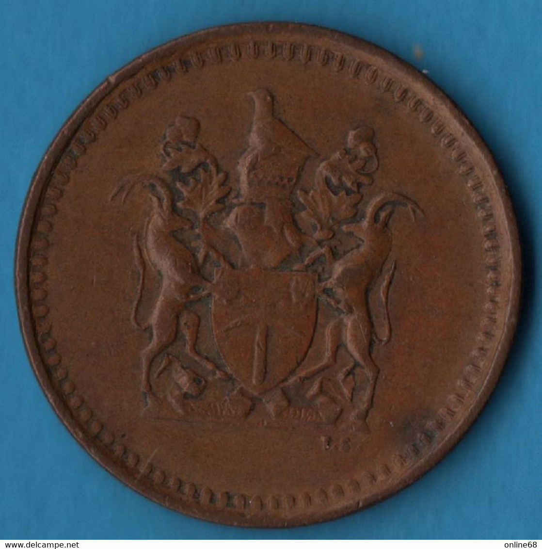 RHODESIA 1 CENT 1976 KM# 10 - Rhodésie