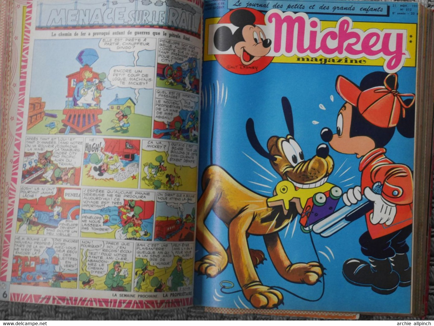 Mickey Magazine, Album Semestriel N° 15, 1957 - 1958 - Mickey Parade