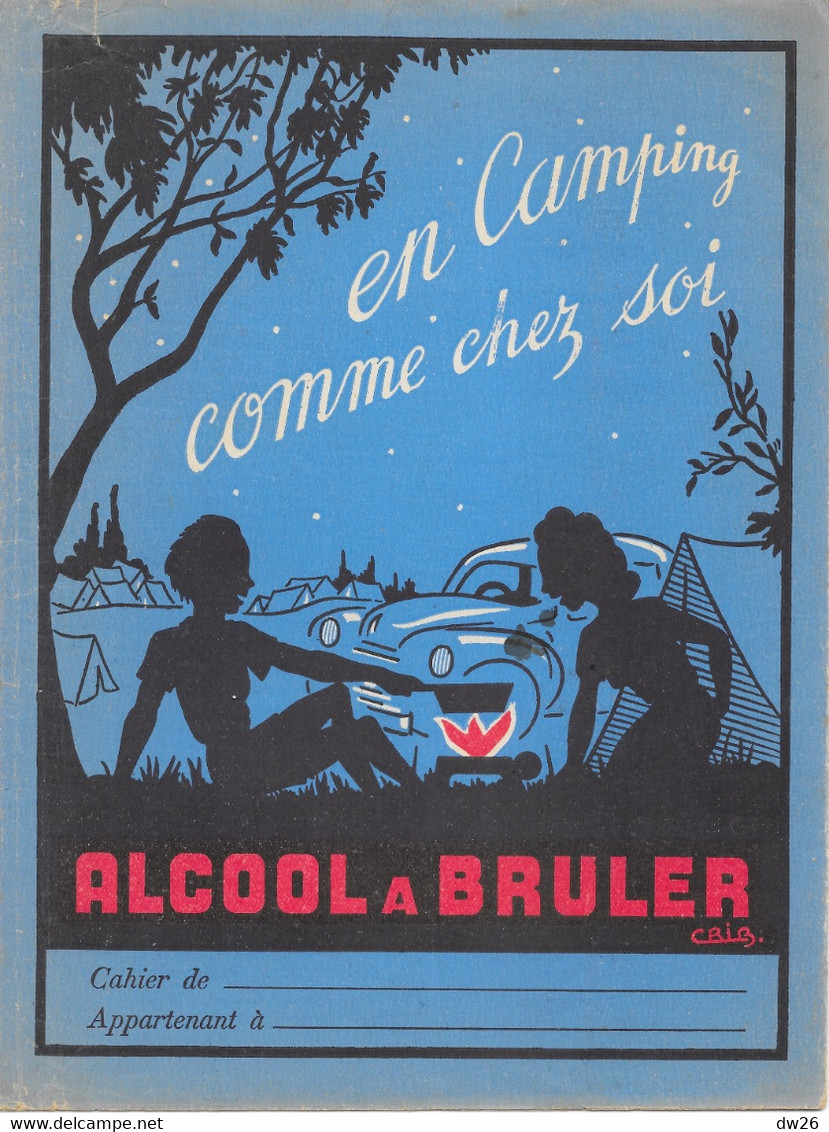 Protège Cahier - En Camping, Comme Chez Soi, Alcool à Bruler, En Droguerie, Quincaillerie - Illustration Crib - Book Covers