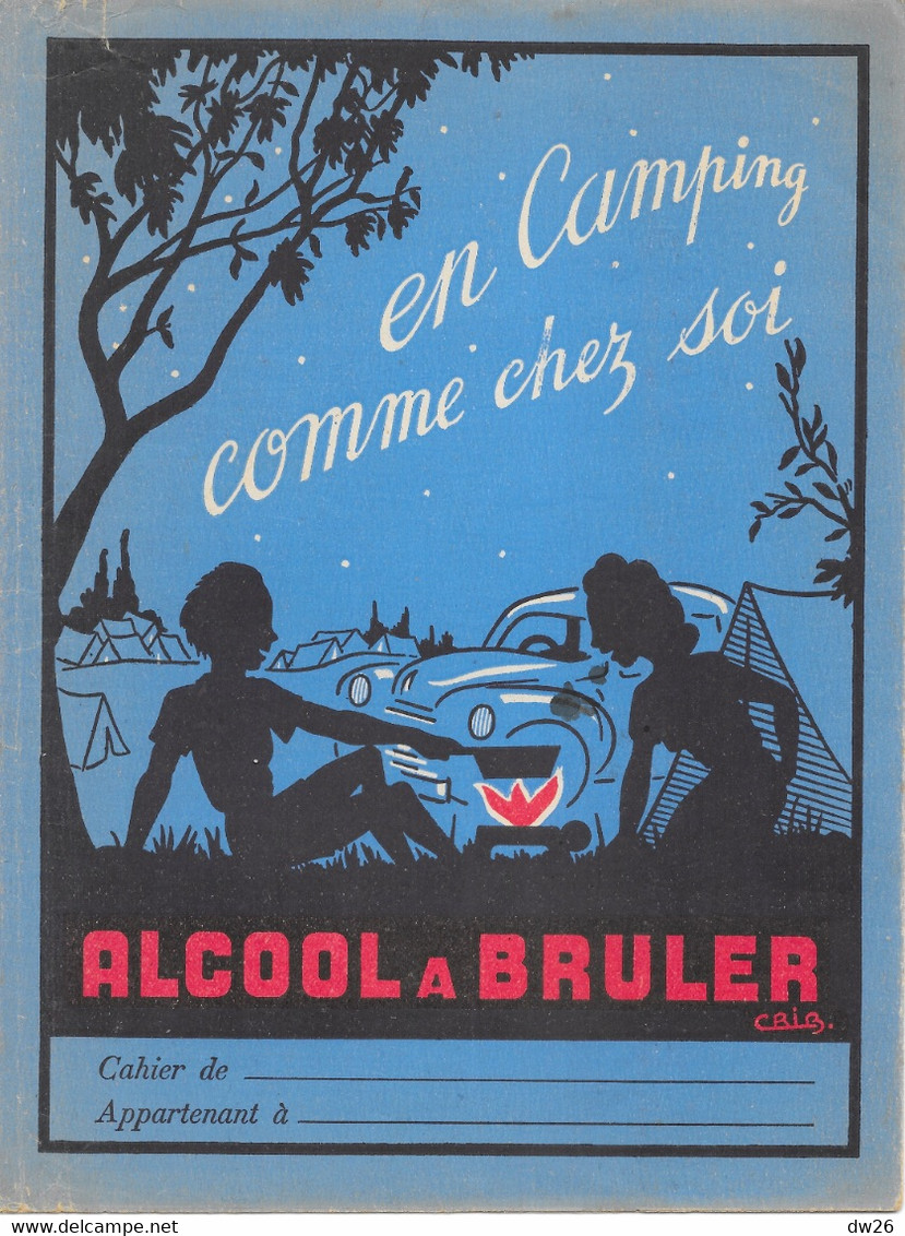 Protège Cahier - En Camping, Comme Chez Soi, Alcool à Bruler, En Droguerie, Quincaillerie - Illustration Crib - Omslagen Van Boeken