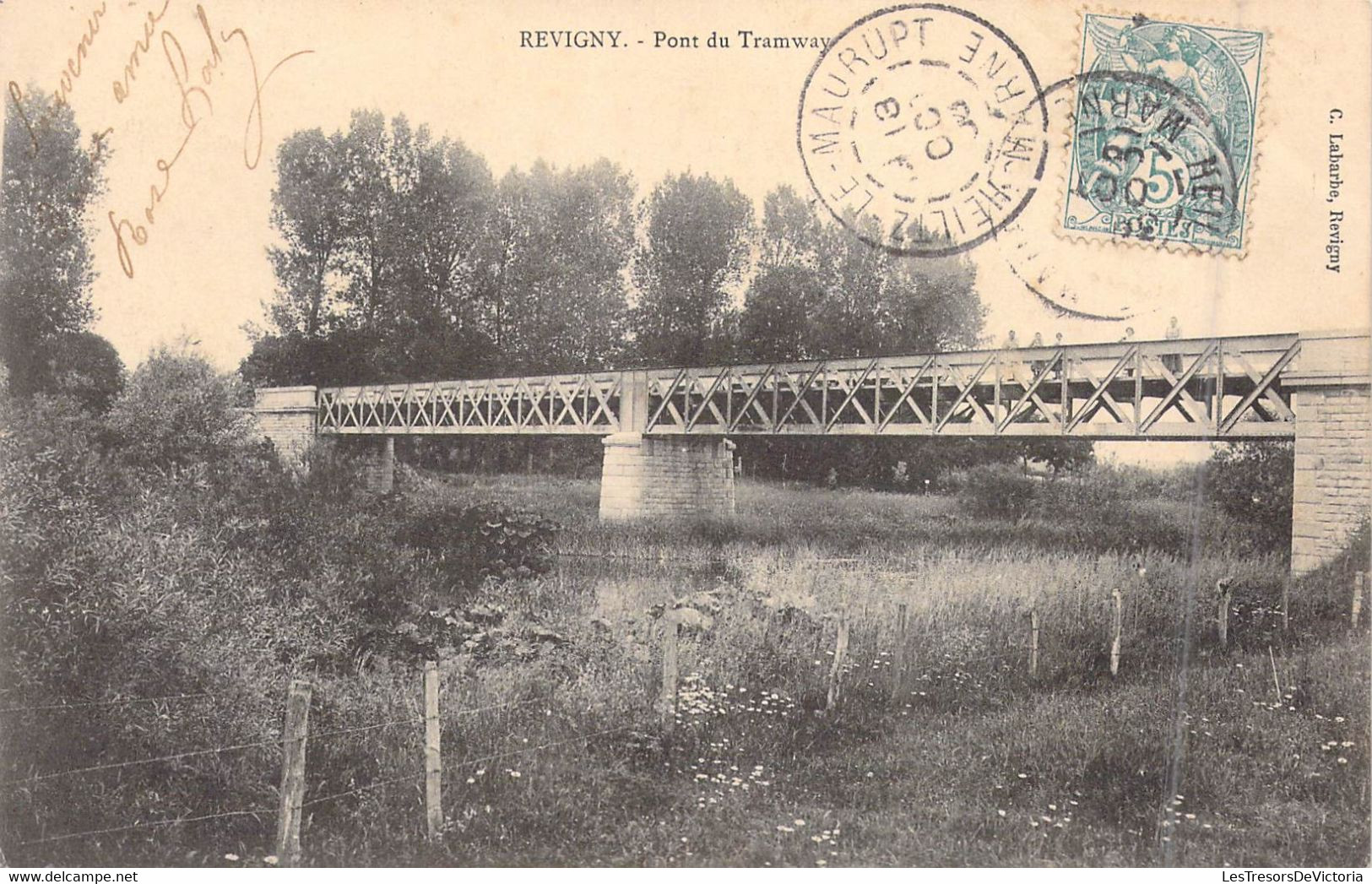 FRANCE - 55 - Revigny - Pont Du Tramway - Carte Postale Ancienne - Saint Mihiel