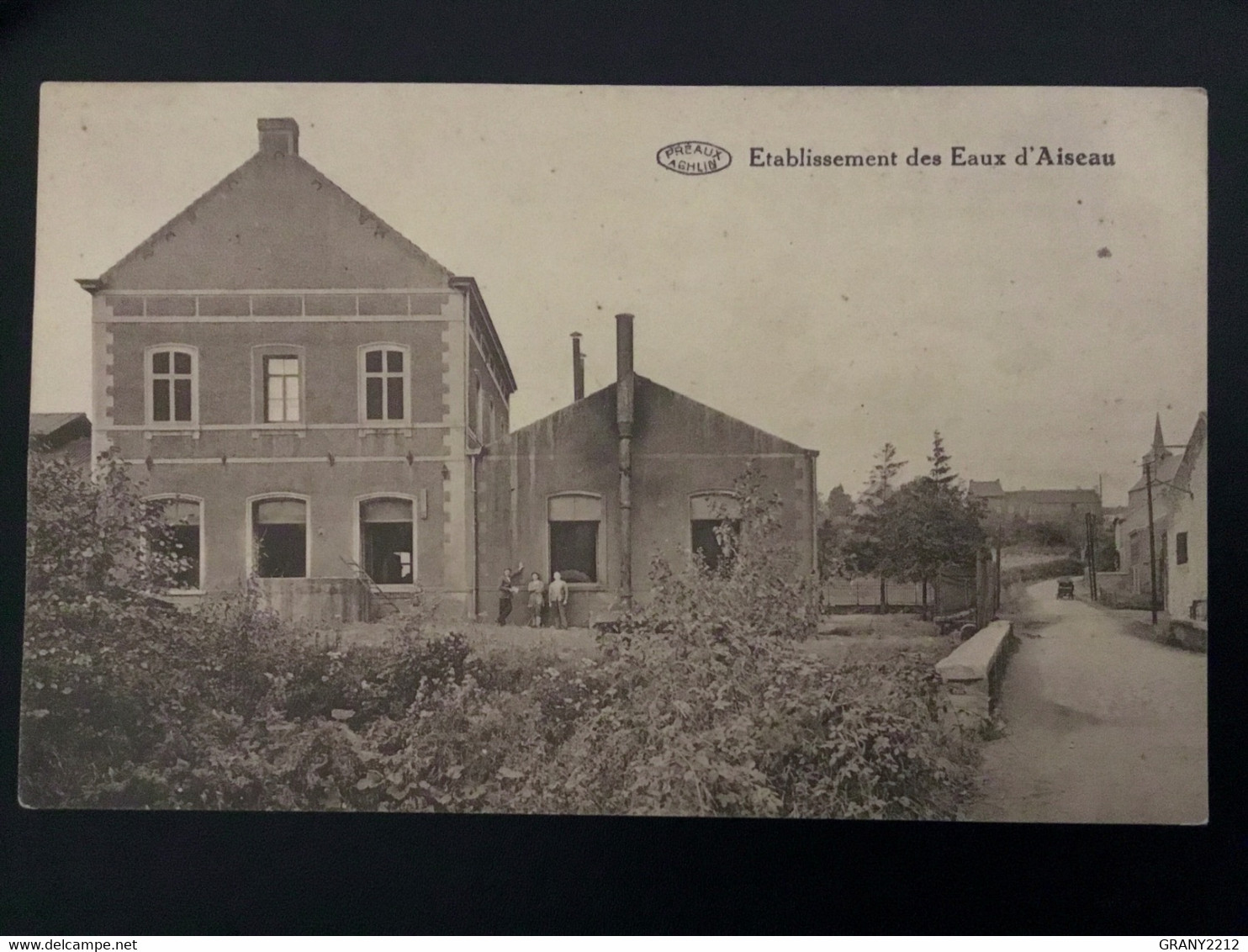 ÉTABLISSEMENT DES EAUX D’AISEAU «  PANORAMA,ANIMÉE.Préaux. - Aiseau-Presles