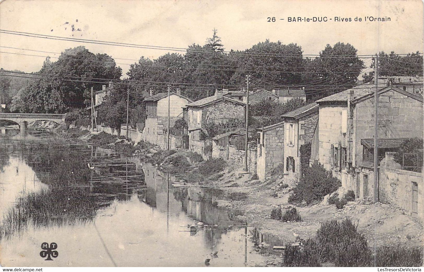 FRANCE - 55 - Bar-le-Duc - Rives De L'Ornain - Carte Postale Ancienne - Bar Le Duc