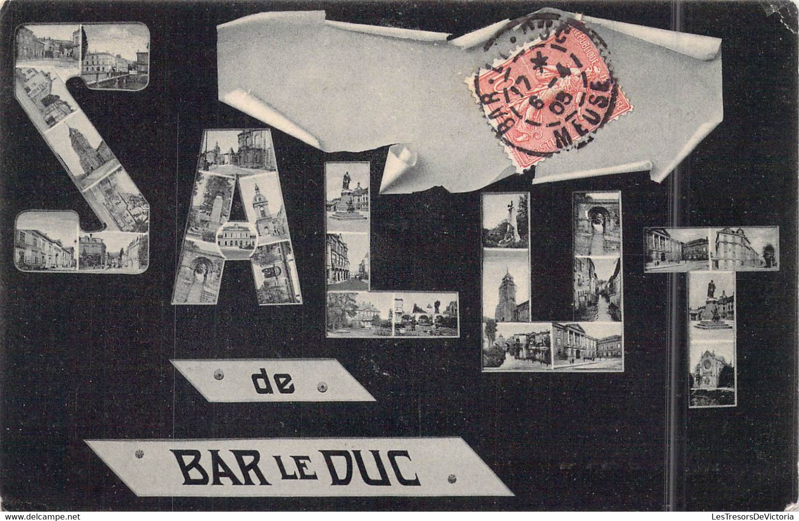 FRANCE - 55 - Bar-le-Duc - Salut De Bar-le-Duc - Carte Postale Ancienne - Bar Le Duc