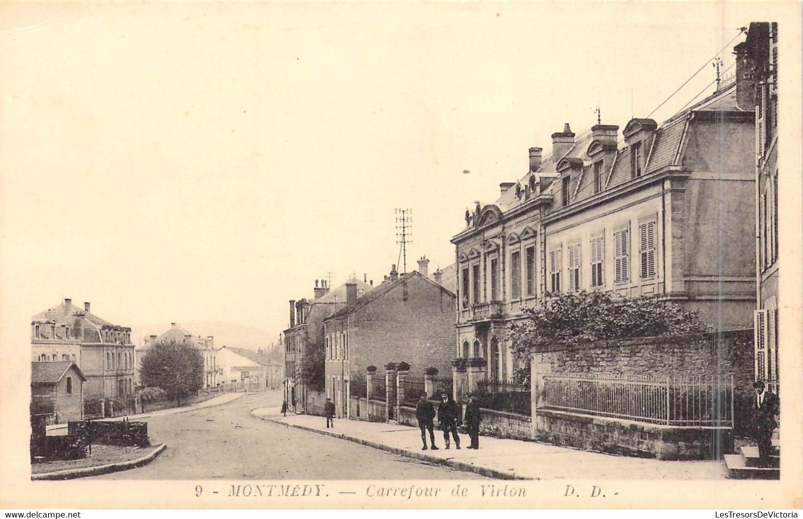 FRANCE - 55 - Montmédy - Carrefour De Virton - Carte Postale Ancienne - Montmedy