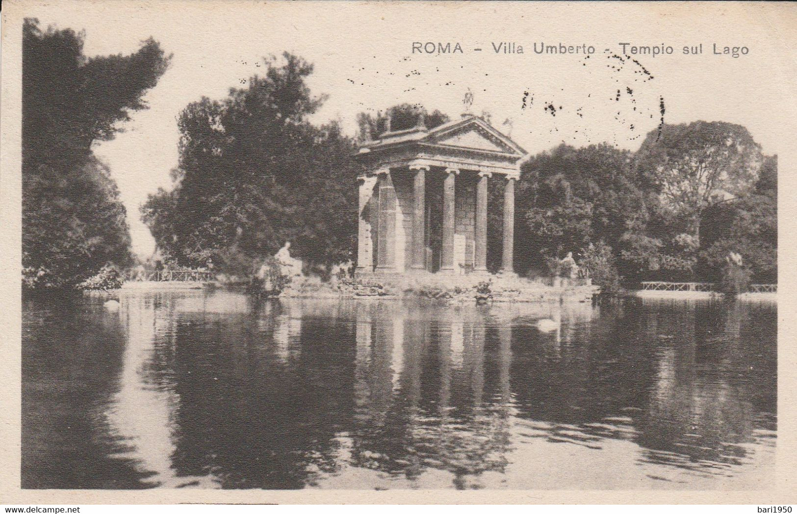 ROMA - Villa Umberto - Tempio Sul Lago - Parques & Jardines