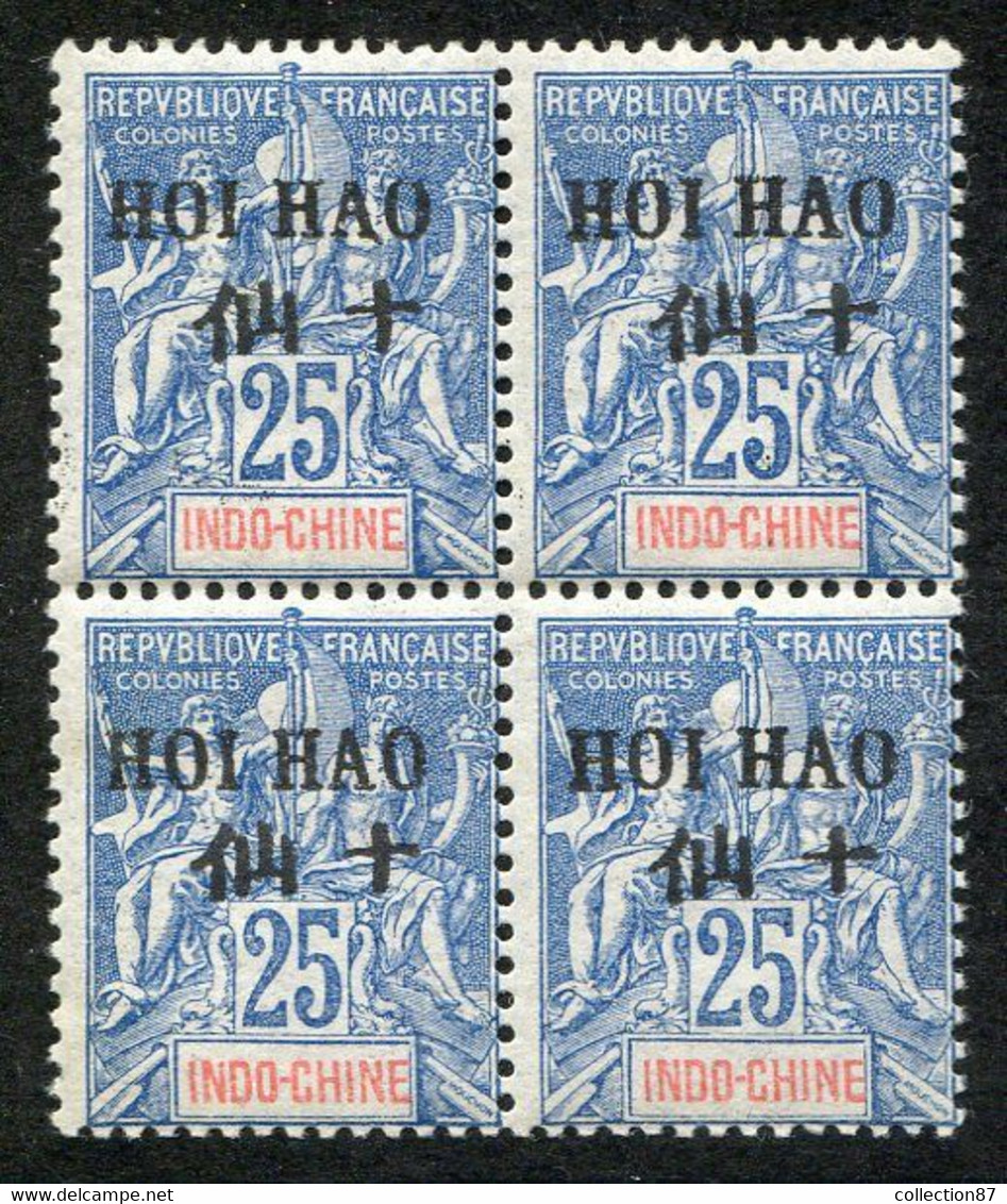 Réf 55 CL2 < -- HOI HAO < Yvert N° 24 ** Bloc De 4 < Neuf Luxe ** MNH < - Scan Détaillé - Unused Stamps