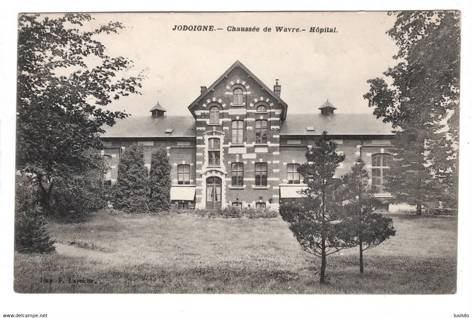 Jodoigne Chaussée De Wavre Hôpital - Jodoigne