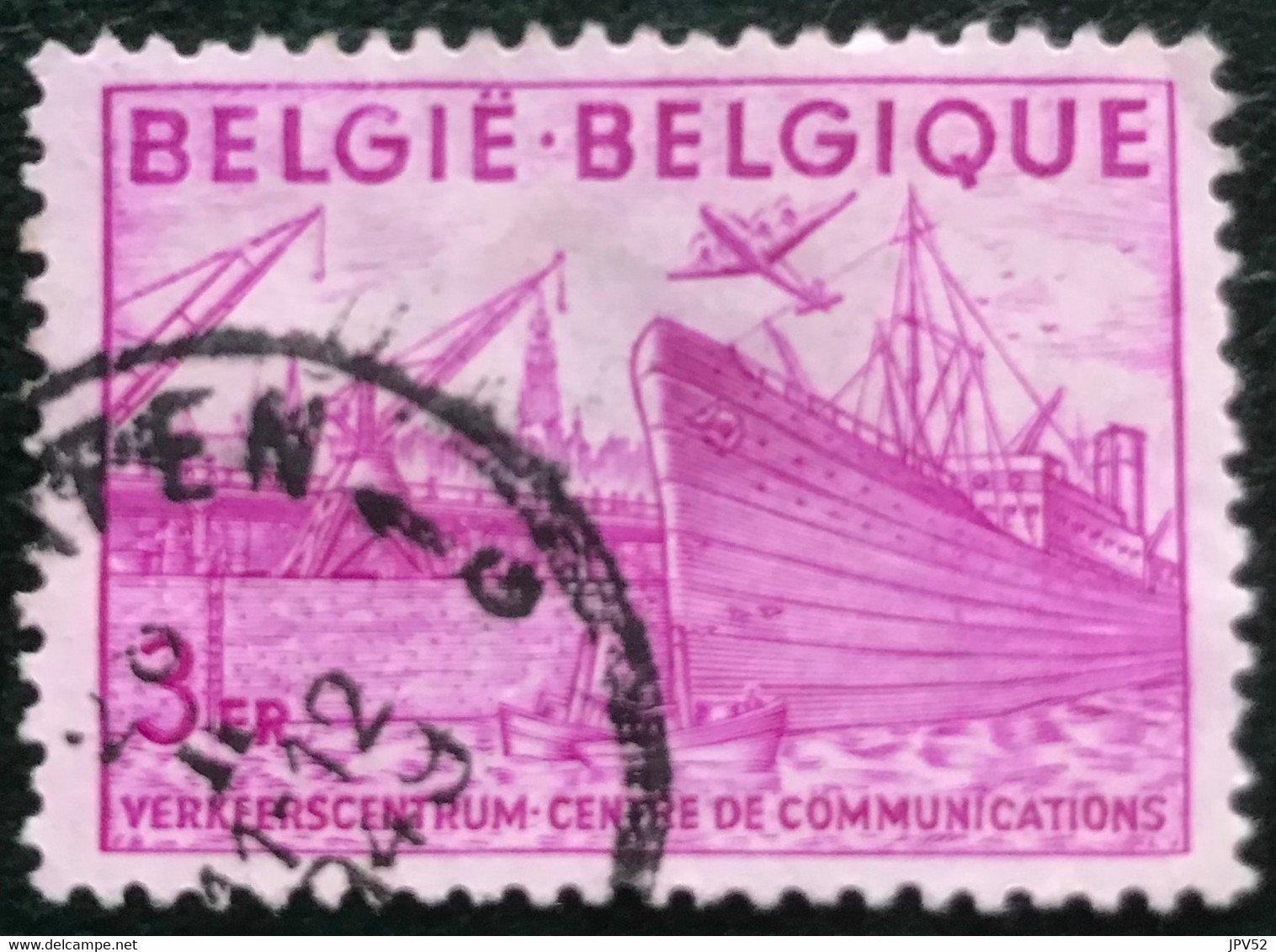 België - Belgique - 15/43 - (°)used - 1949 - Michel 44 - Verkeerscentrum - Usati