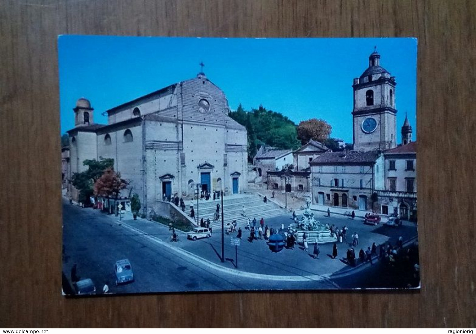 FERMO - Porto San Giorgio - La Cattedrale - Fontana - Auto - Animata - Fermo