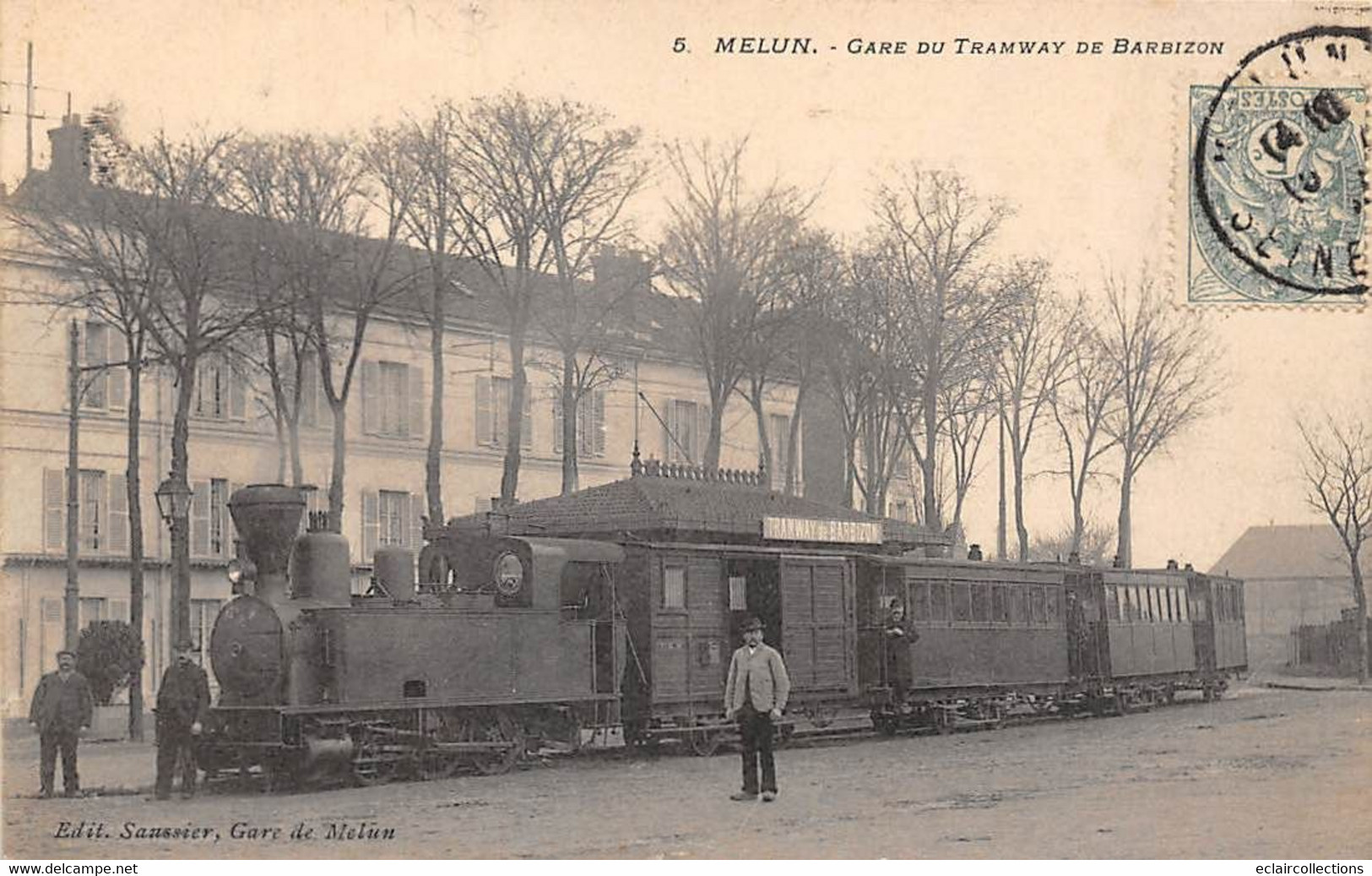 Melun            77        Gare Du Tramway De Barbizon      N° 5        (voir Scan) - Melun