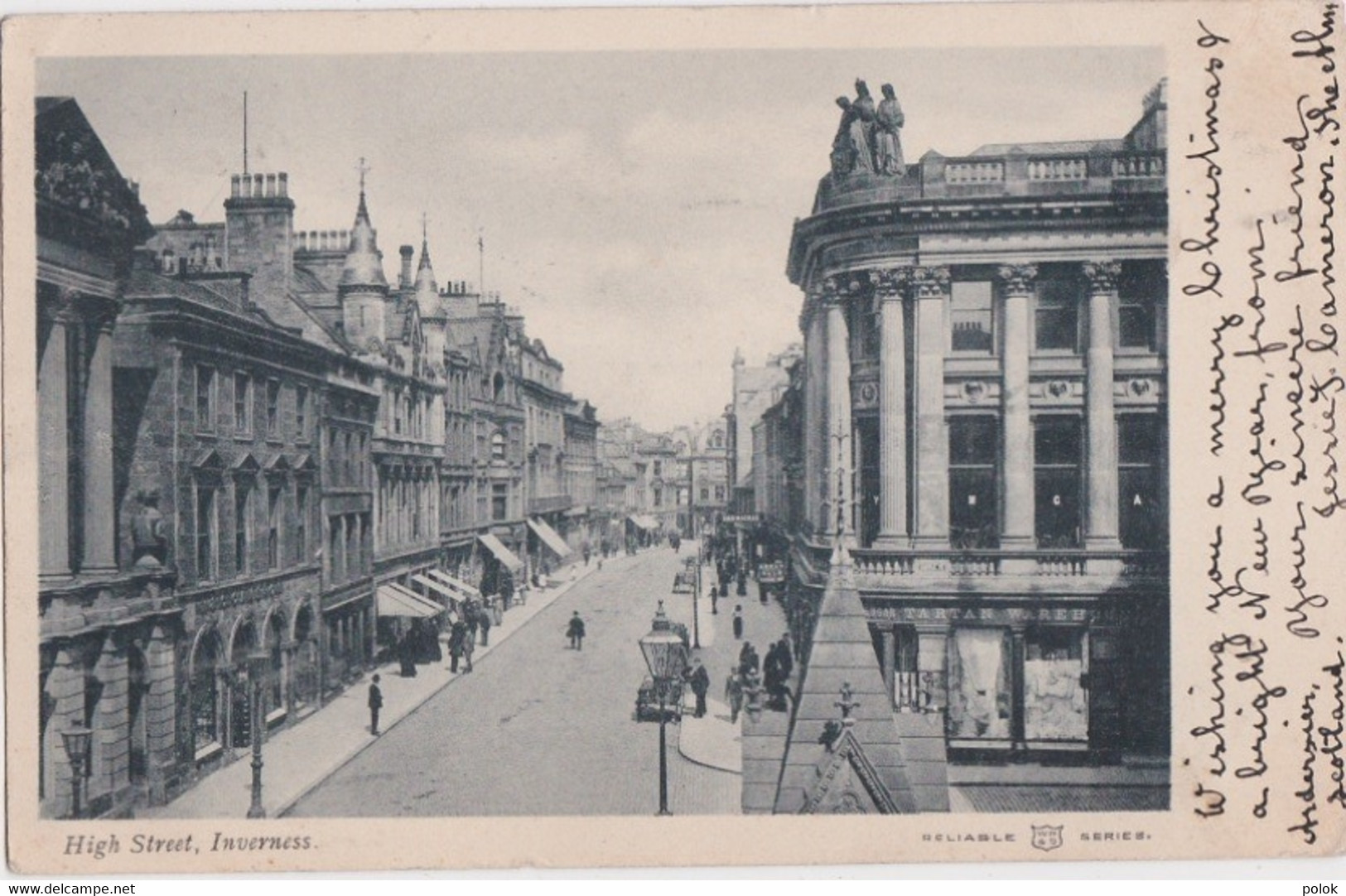 Bp - Cpa INVERNESS - High Street (cachets Ardersier, Gollanfield Et Braga (Portugal)) - Inverness-shire